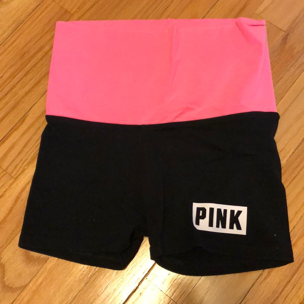 Pink Yoga Shorts